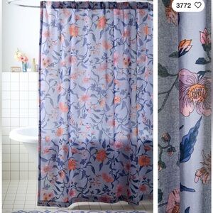 NWT Ella Vine Urban Outfitters shower curtain